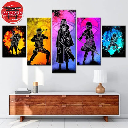 Gaara & Naruto & Itachi & Sasuke Gemälde - Naruto Shippuden™