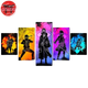 Gaara & Naruto & Itachi & Sasuke Gemälde - Naruto Shippuden™