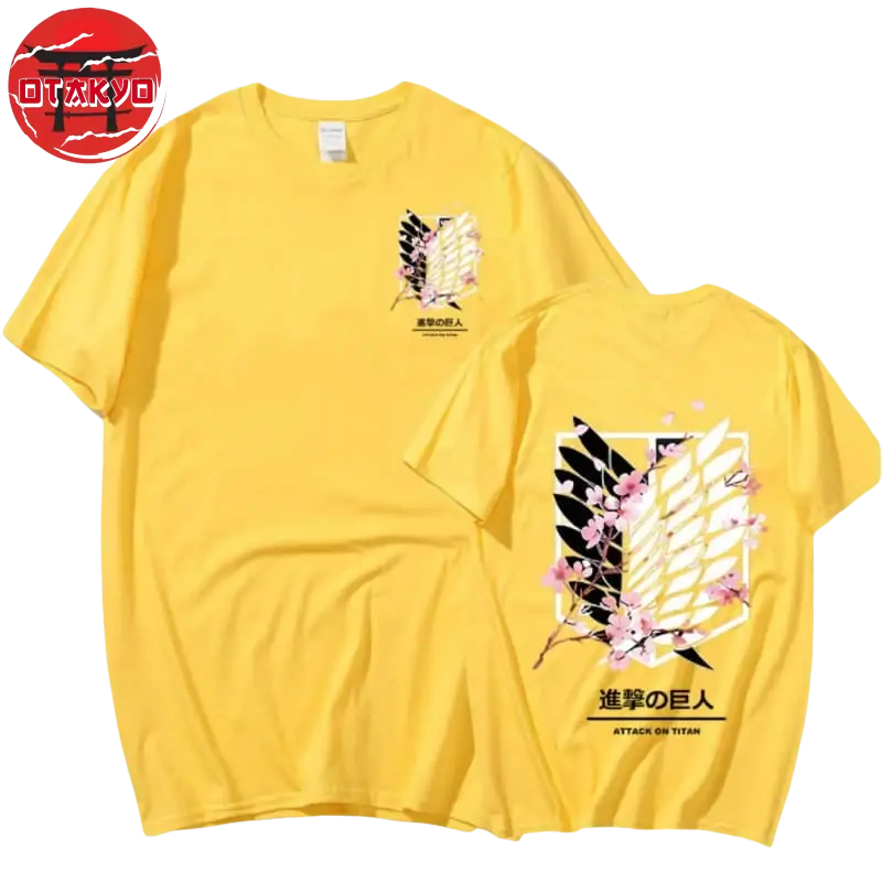 Gelbes T-Shirt Aufklärungstrupp - Attack on Titan™