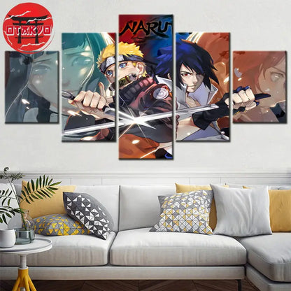 Gemälde Die Klingen der Entschlossenheit - Naruto Shippuden™