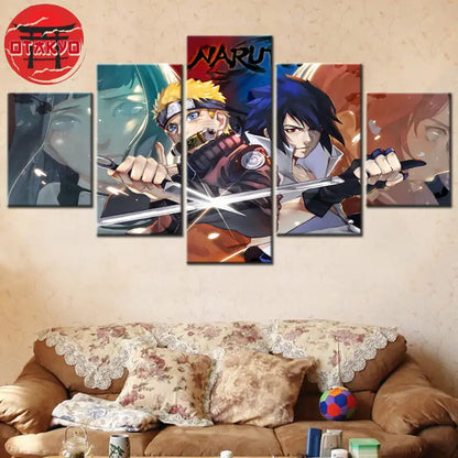 Gemälde Die Klingen der Entschlossenheit - Naruto Shippuden™