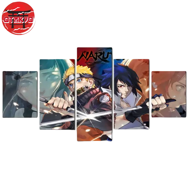 Gemälde Die Klingen der Entschlossenheit - Naruto Shippuden™