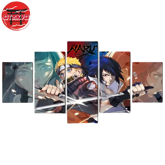 Gemälde Die Klingen der Entschlossenheit - Naruto Shippuden™
