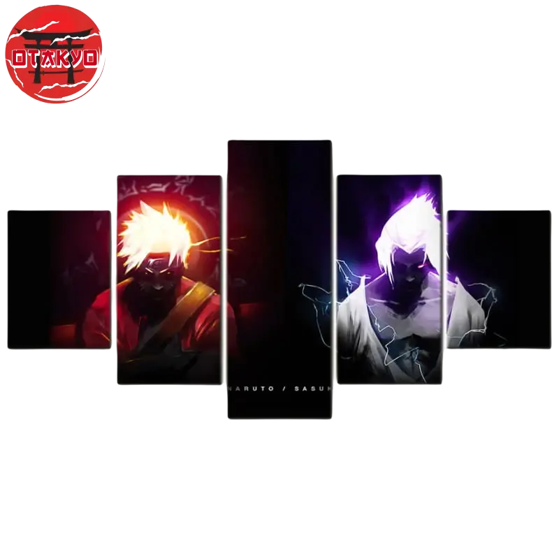 Gemälde Naruto x Sasuke Ewige Rivalen - Naruto Shippuden™