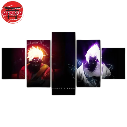 Gemälde Naruto x Sasuke Ewige Rivalen - Naruto Shippuden™