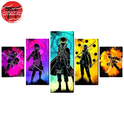 Gemälde Sasuke & Minato & Naruto - Naruto Shippuden™