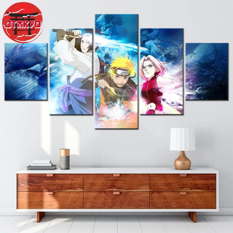 Gemälde Sasuke x Naruto x Sakura - Naruto Shippuden™