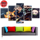 Gemälde Tanjiro, Nezuko, Zenitsu und Inosuke - Demon Slayer™