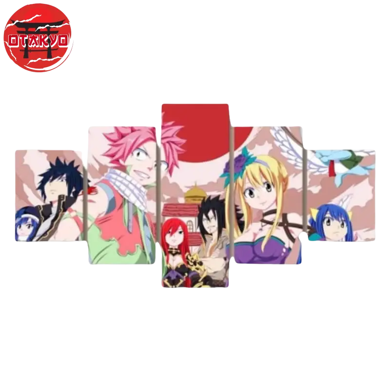 Gemälde „Team A" von Fairy Tail - Fairy Tail™