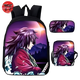 Giyu Tomioka Rucksack mit Federmäppchen und Umhängetasche - Demon Slayer™