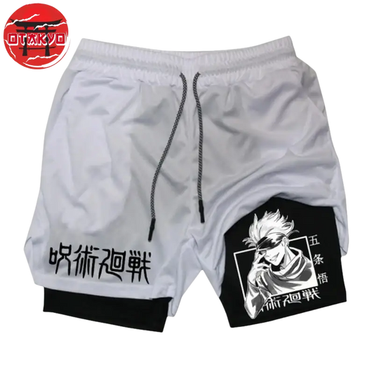 Gojo Weiß und Schwarz Short - Jujutsu Kaisen™