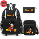 Goku DBS Rucksack mit Federmäppchen und Umhängetasche - Dragon Ball Z™