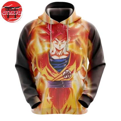 Goku "Super Saiyan God" Pullover - Dragon Ball Z™