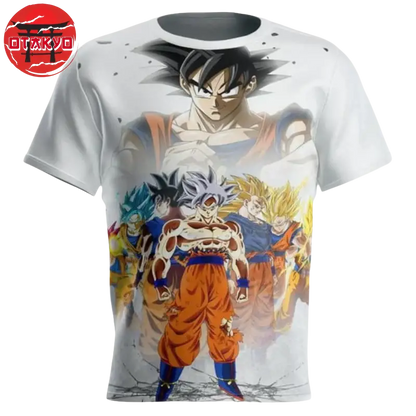 Goku T-Shirt "Transformations" - Dragon Ball Z™