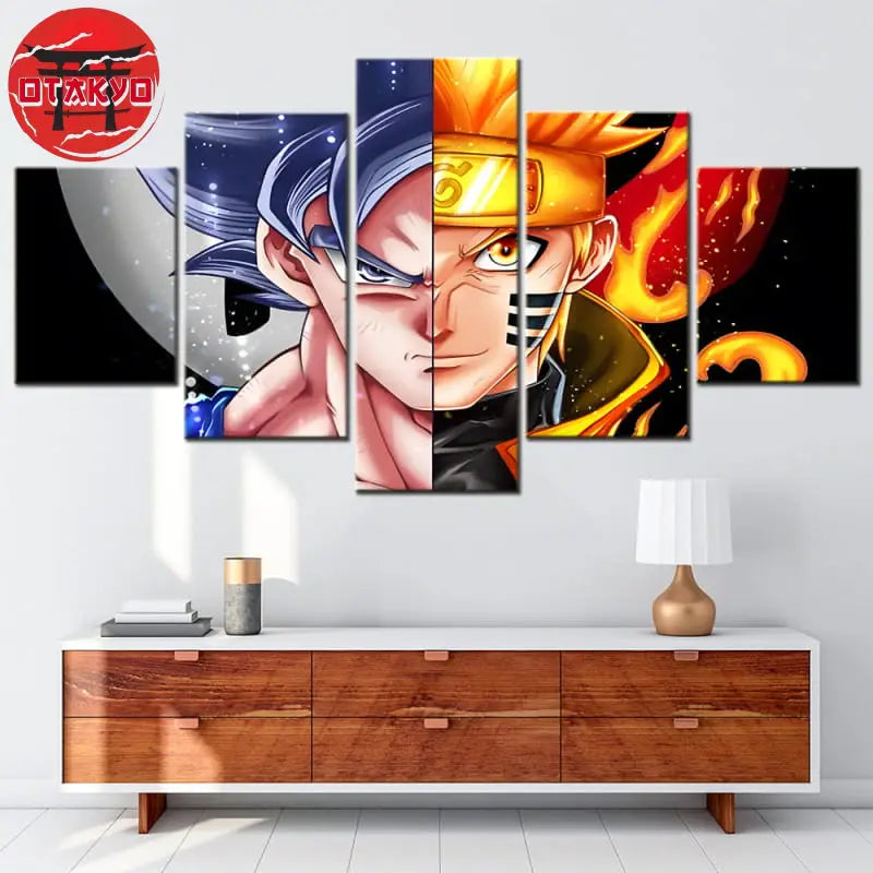 Goku x Naruto Gemälde - Naruto Shippuden™