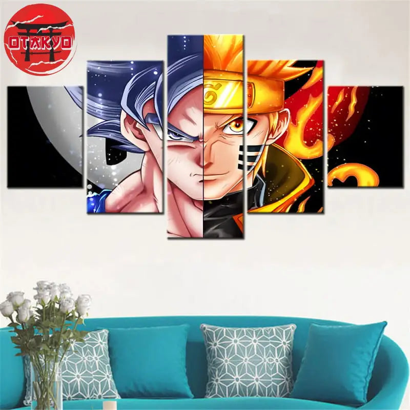 Goku x Naruto Gemälde - Naruto Shippuden™