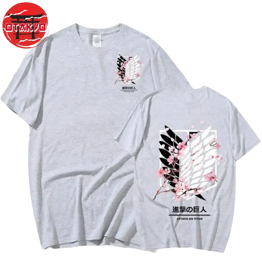 Graues T-Shirt Aufklärungstrupp - Attack on Titan™