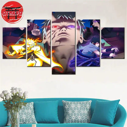 Großer Ninja-Krieg Gemälde - Naruto Shippuden™