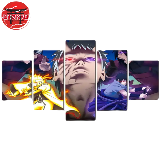 Großer Ninja-Krieg Gemälde - Naruto Shippuden™