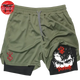 Guts Khaki und Schwarz Short - Berserk™