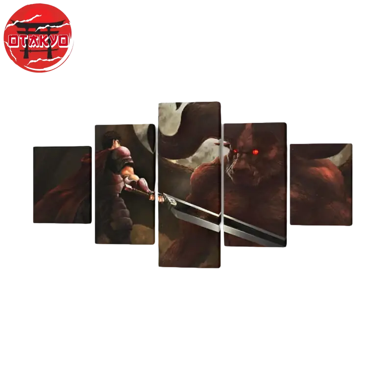 Guts Vs Zodd Gemälde - Berserk™