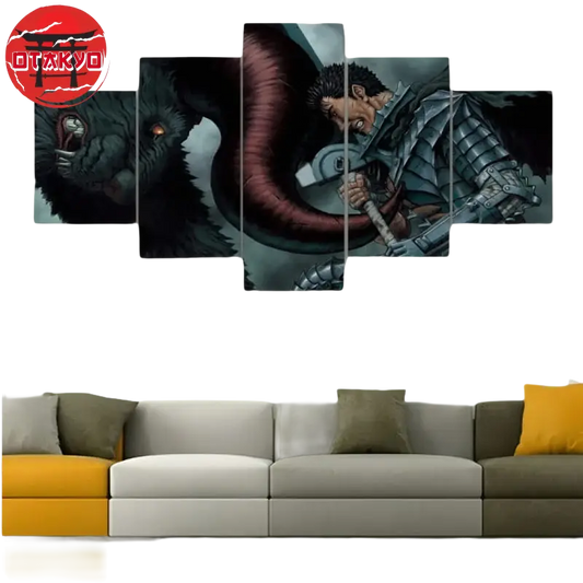 Guts Vs Zodd Gemälde - Berserk™