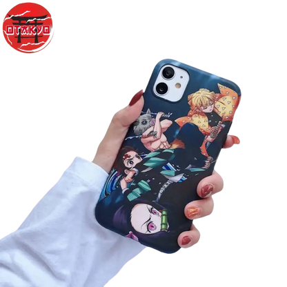 Handyhülle Tanjiro, Nezuko, Zenitsu und Inosuke - Demon Slayer™