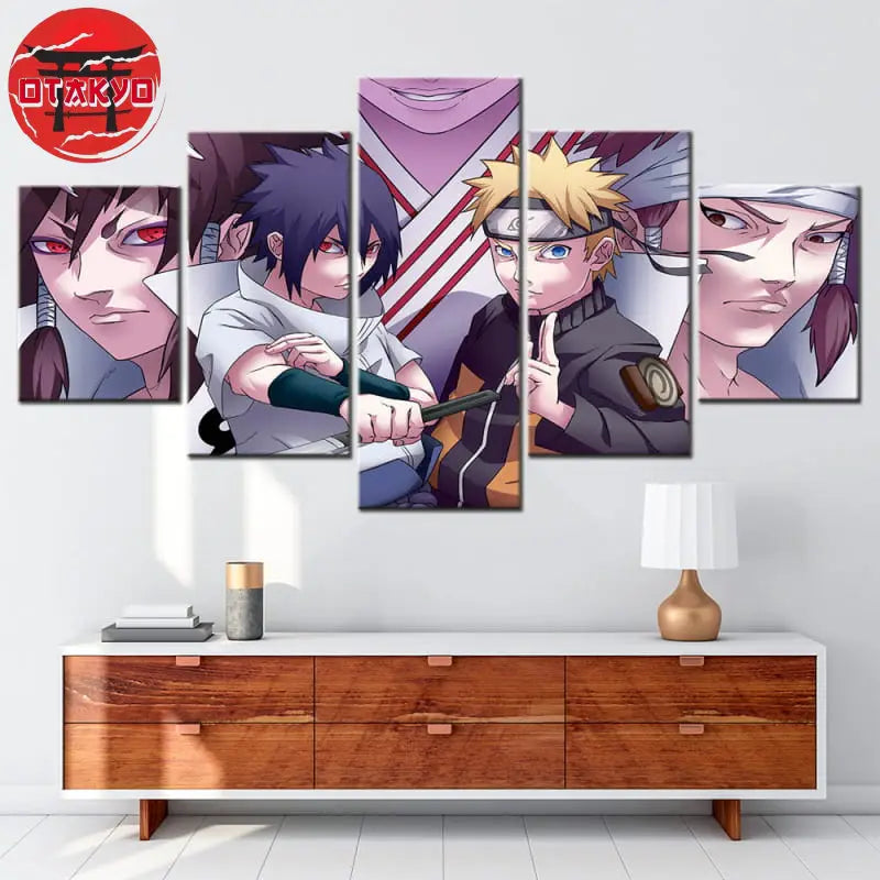 Indra & Asura Gemälde - Naruto Shippuden™