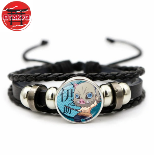Inosuke Hashibira Armband "Chibi-Wildschwein-Stil" - Demon Slayer™
