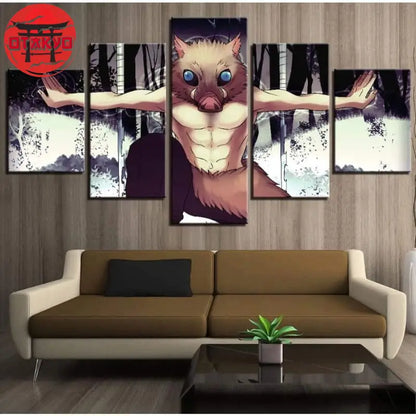 Inosuke Hashibira Gemälde - Demon Slayer™