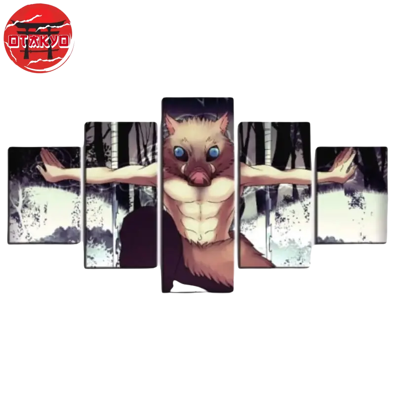 Inosuke Hashibira Gemälde - Demon Slayer™