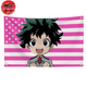 Izuku Midoriya Flagge 