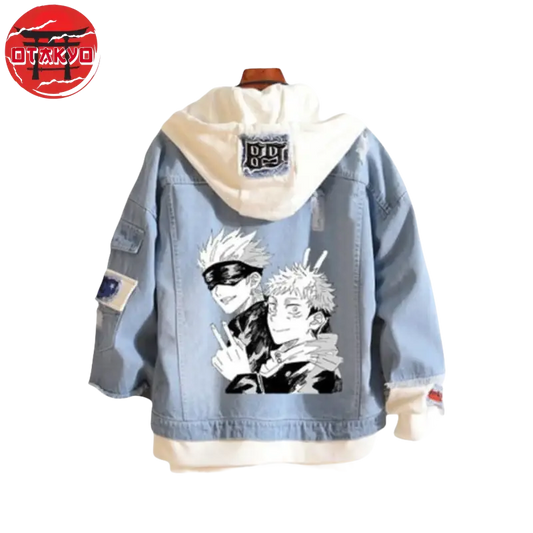 Jeansjacke Gojo X Yuji - Jujutsu Kaisen™