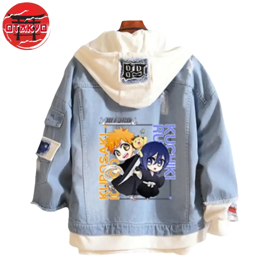 Jeansjacke Ichigo x Rukia - Bleach™