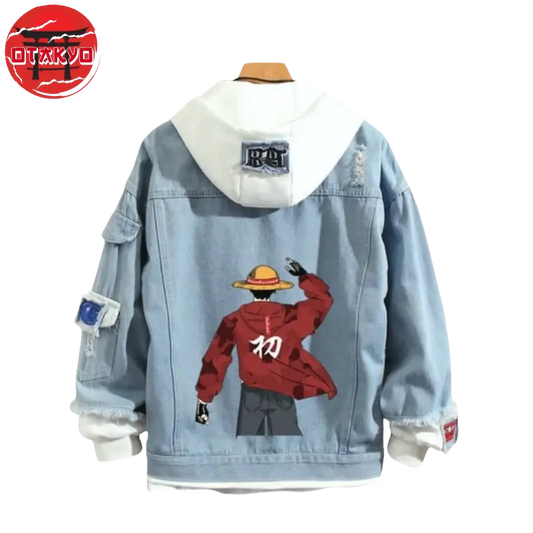 Jeansjacke Luffy "70" - One Piece™