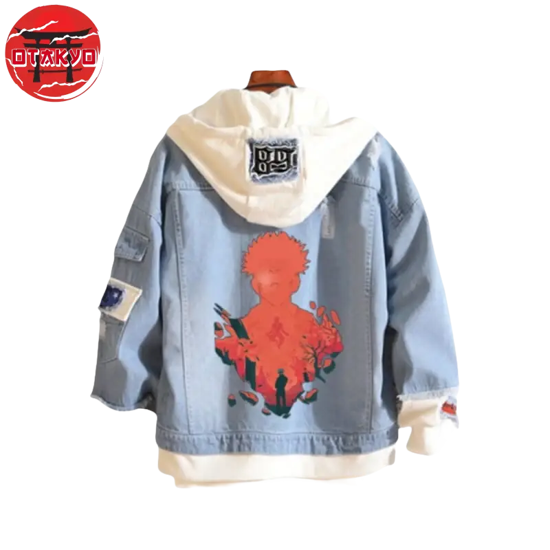 Jeansjacke Sukuna X Gojo - Jujutsu Kaisen™