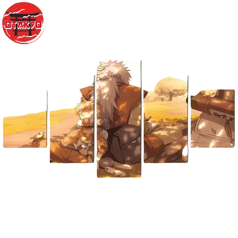 Jiraya & Naruto Gemälde - Naruto Shippuden™