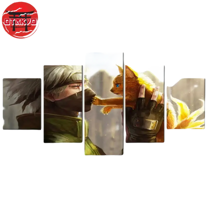Kakashi & Kurama Gemälde - Naruto Shippuden™