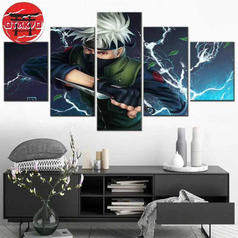 Kakashi Raiton Gemälde - Naruto Shippuden™