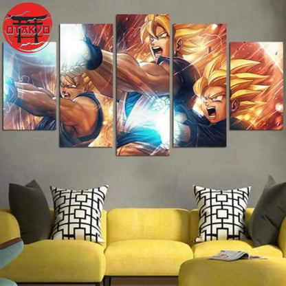 Kamehameha Vater-Sohn Gemälde - Dragon Ball Z™
