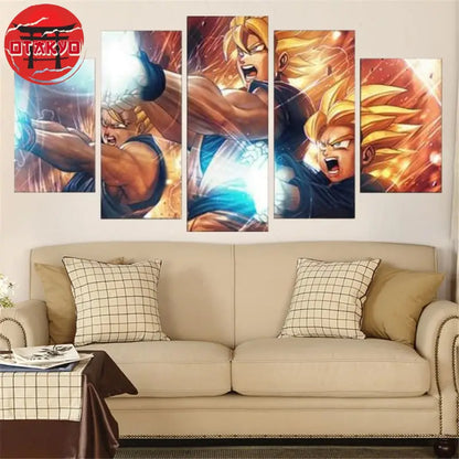 Kamehameha Vater-Sohn Gemälde - Dragon Ball Z™