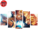 Kamehameha Vater-Sohn Gemälde - Dragon Ball Z™