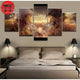 Kampf Angreifender Titan Vs Gepanzerter Titan Gemälde - Attack on Titan™