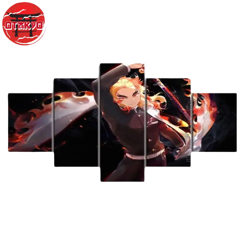 Kyojuro Rengoku Gemälde - Demon Slayer™