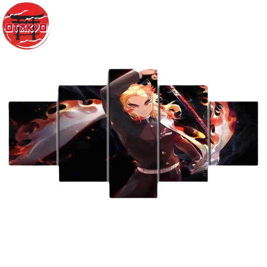 Kyojuro Rengoku Gemälde - Demon Slayer™