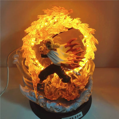 Kyojuro Rengoku LED Figuren „Flammenatmung" - Demon Slayer™