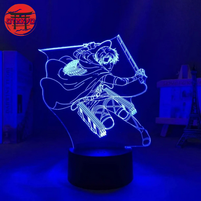 Levi Ackerman 3D-Nachtlicht - Attack on Titan™