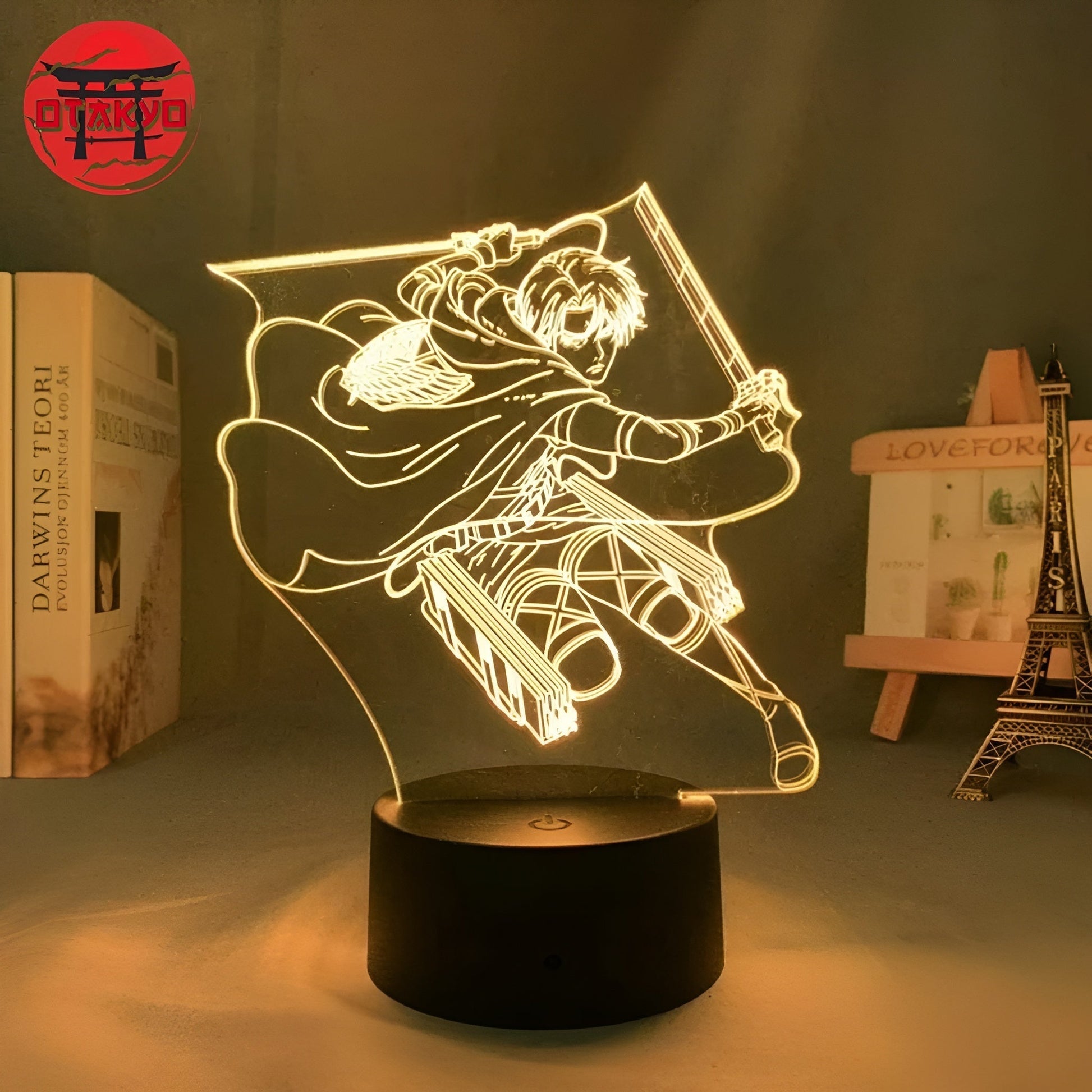 Levi Ackerman 3D-Nachtlicht - Attack on Titan™