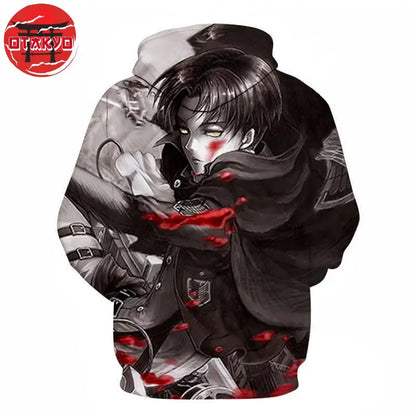 Levi Ackerman Pullover "Blood" - Attack on Titan™