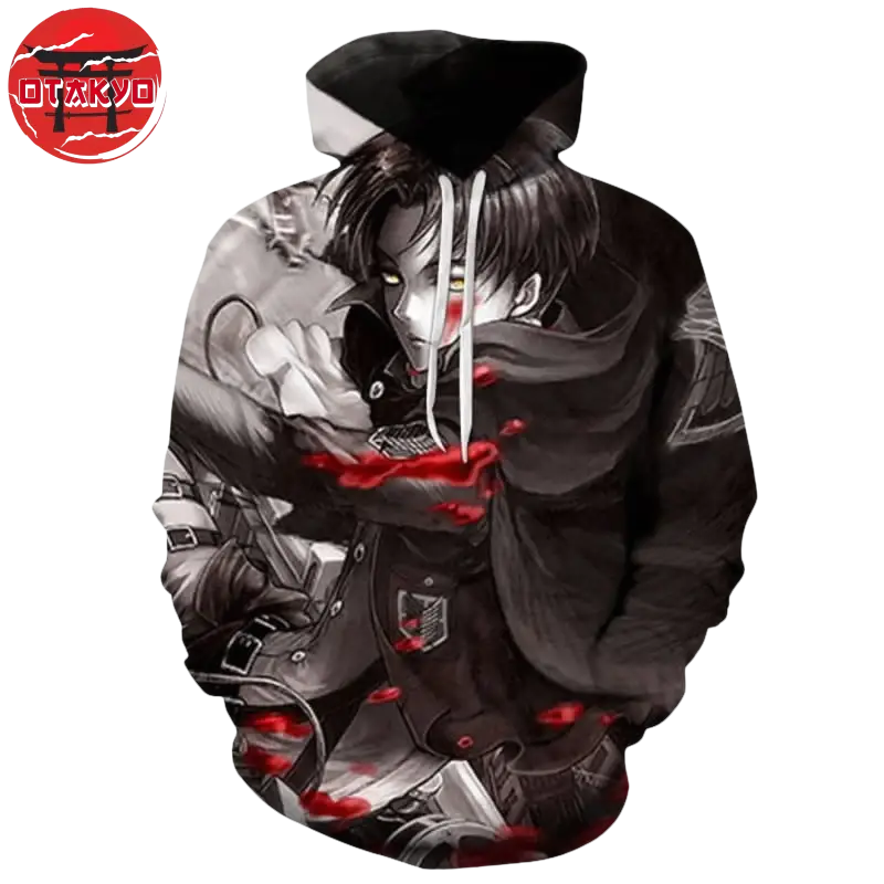 Levi Ackerman Pullover "Blood" - Attack on Titan™